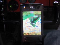 The 4inch 640x480 VGA color TFT screen is very readable in all light conditions. (This display is the AirGator NavAir software that I am no longer using) IMG_2184.jpg
